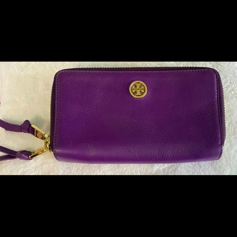 Tory Burch Robinson Double Zip Continental Wallet
